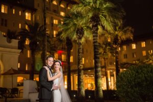 Hotel Galvez Galveston wedding photographer Genovese Studios